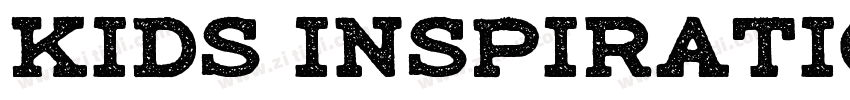 KIDS Inspiration Bol字体转换